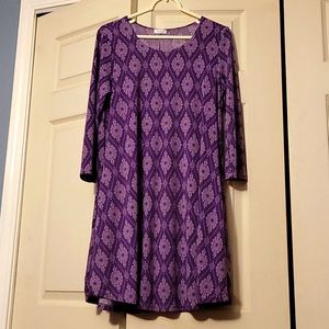 Mountain Mama, size large, never worn, tunic, 3/4 sleeve